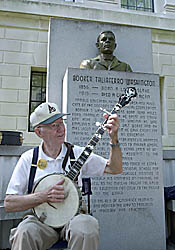 Brooks Smith at Booker T. Washington memorial