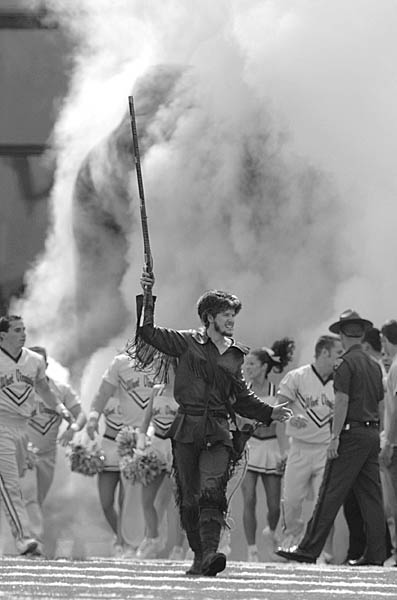 WVU Mountaineer mascot