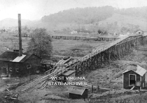 Mining operations at Lorentz, circa 1900-10