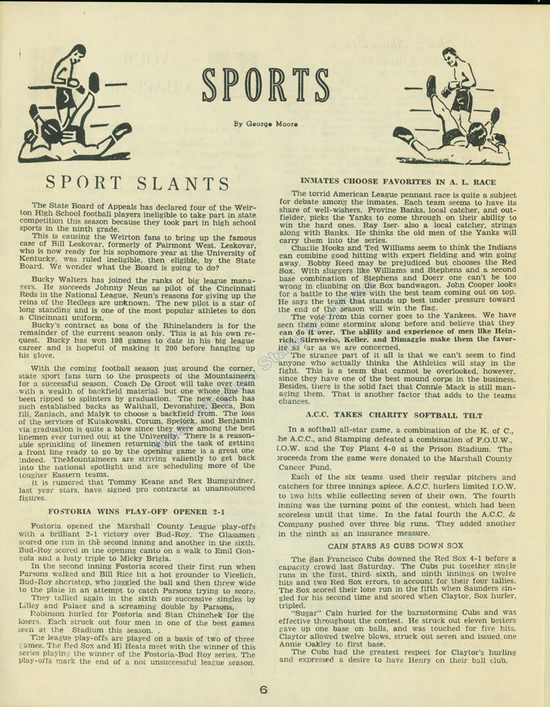 The Penscope bi-monthly newsletter published by and for the men of the West Virginia Penitentiary, 1928. (Pub 1.Pen 1.4)