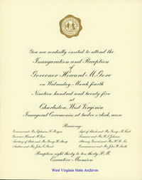 inaugural invitation