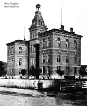 WV 1st capitol in Charleston