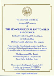 inaugural invitation