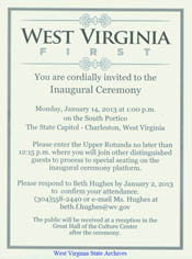 inaugural invitation