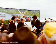 dedication of Jennings Randolph Bridge