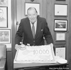 Randolph's 10,000th vote cake