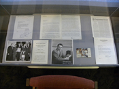 Archives and History exhibit case