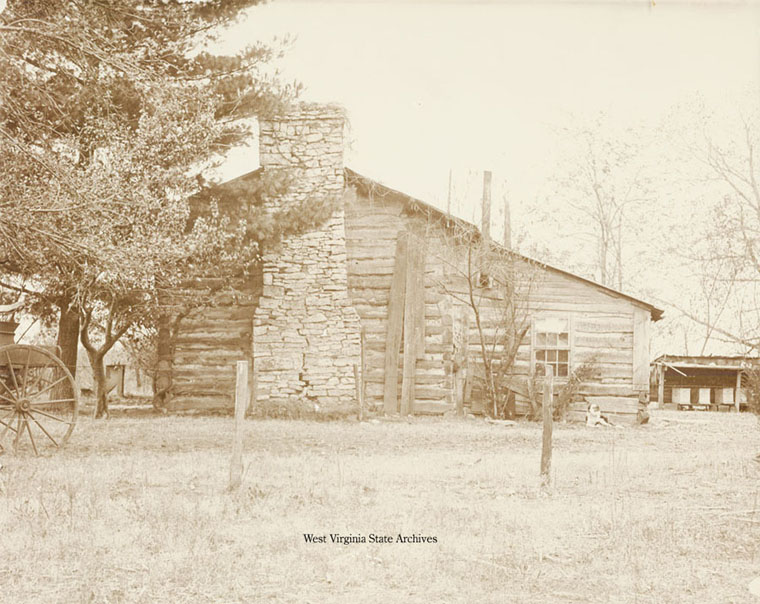 Samuel Adair's cabin