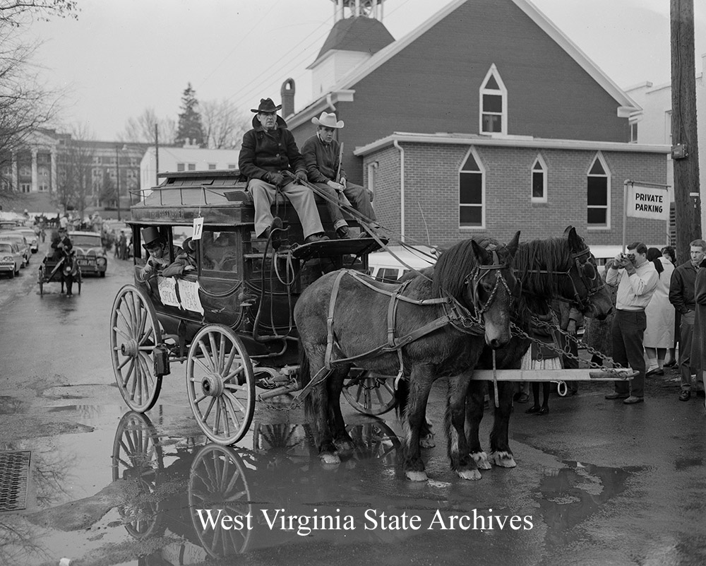 Shanghai Parade, Lewisburg, ca. 1960. Estep Collection, West Virginia State Archives