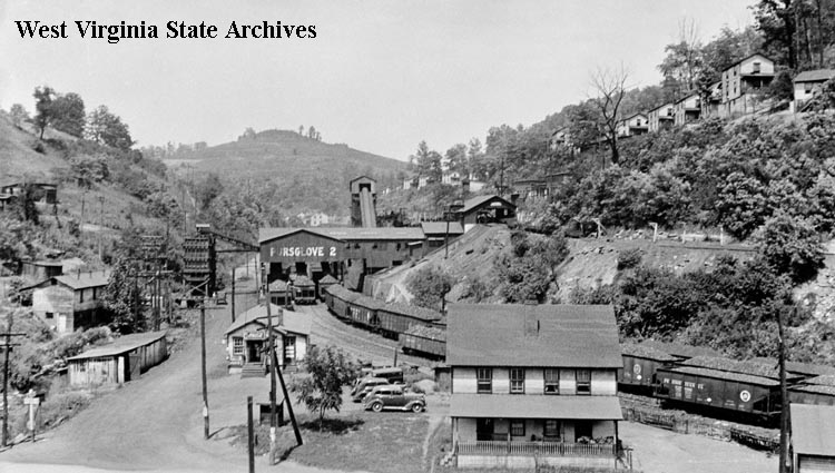 Pursglove No. 2 mine on Scott's Run, Monongalia County