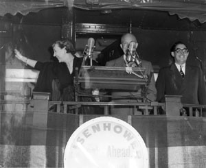 Dwight D. Eisenhower campaign stop in Keyser