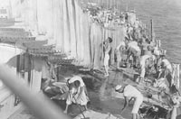 Field day aboard the USS West Virginia, 1926