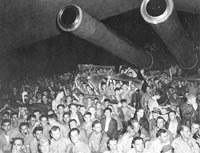 Happy Hour aboard the USS West Virginia