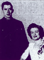 Amon Adkins and bride