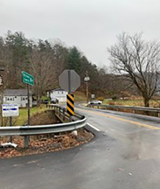 The U. S. Army SPC Franklin D. Ashley II Memorial Bridge. Courtesy of Cayden Holcomb