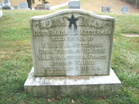 grave marker