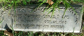 grave marker